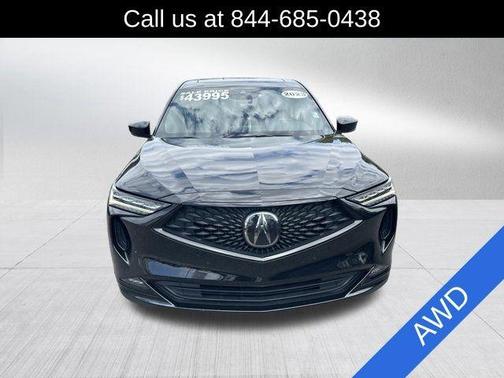 Black 2023 Acura MDX A-Spec