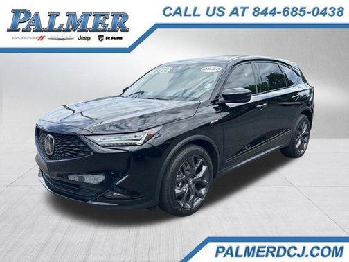 Black 2023 Acura MDX A-Spec