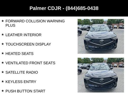 Black 2023 Acura MDX A-Spec