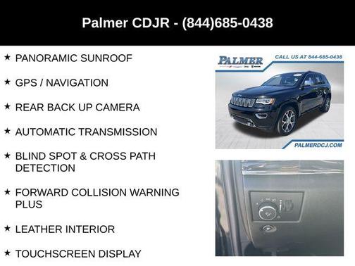 Diamond Black 2020 Jeep Grand Cherokee Overland