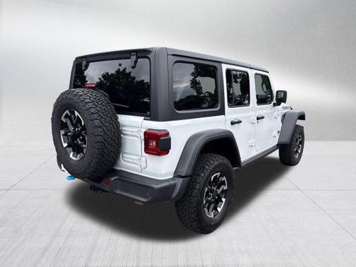 Bright White Clearcoat 2025 Jeep Wrangler 4xe Rubicon
