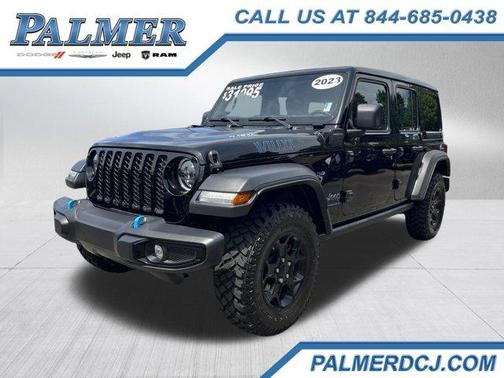 Black Clearcoat 2023 Jeep Wrangler 4xe Base