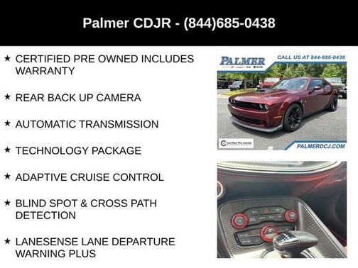 Red 2023 Dodge Challenger R/T Scat Pack