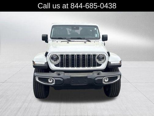 Bright White Clearcoat 2025 Jeep Wrangler 4xe Sahara