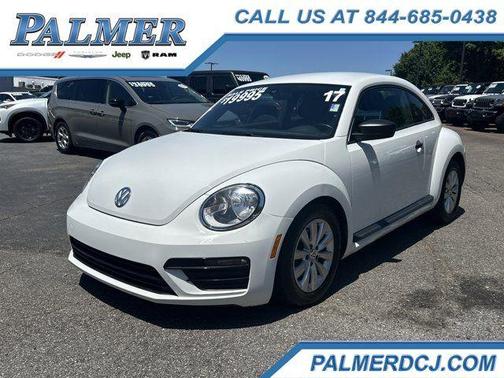 Pure White 2017 Volkswagen Beetle 1.8T S