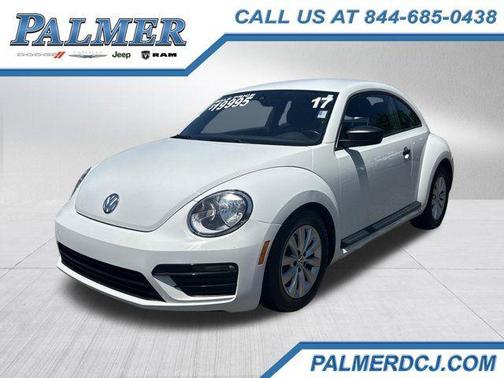 Pure White 2017 Volkswagen Beetle 1.8T S