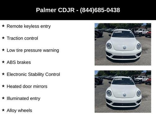 Pure White 2017 Volkswagen Beetle 1.8T S