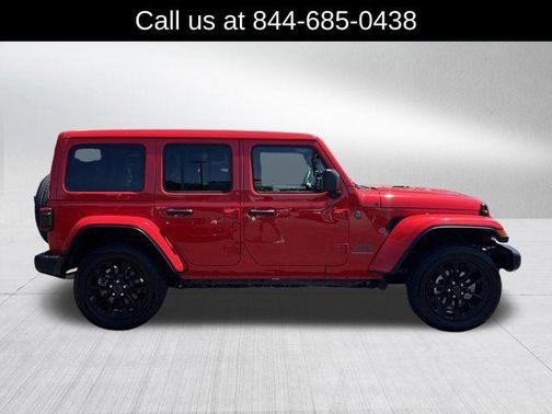 Firecracker Red Clearcoat 2025 Jeep Wrangler 4xe Sahara