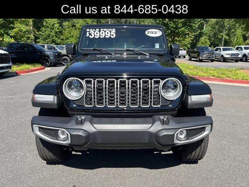 Black Clearcoat 2025 Jeep Wrangler 4xe Sahara