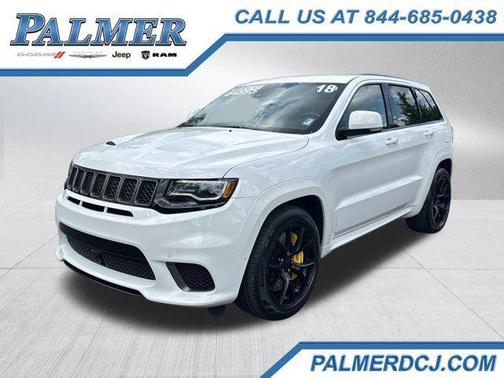 Bright White Clearcoat 2018 Jeep Grand Cherokee Trackhawk