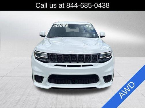 Bright White Clearcoat 2018 Jeep Grand Cherokee Trackhawk