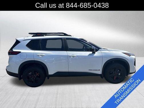 Everest White P 2025 Nissan Rogue Rock Creek