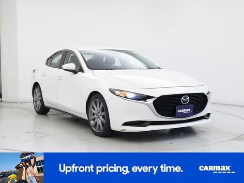 White 2019 Mazda Mazda3 Preferred