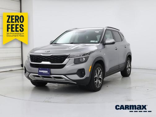 Gray 2021 Kia Seltos EX