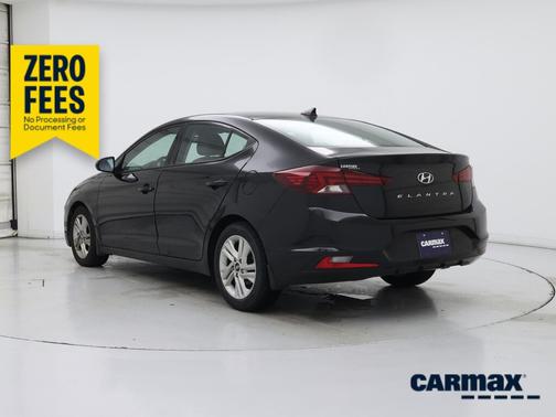 Black 2020 Hyundai ELANTRA SEL