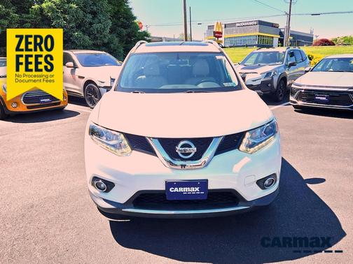 White 2016 Nissan Rogue SL