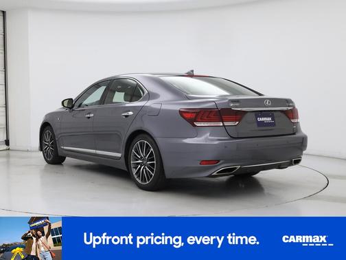 Gray 2015 Lexus LS 460
