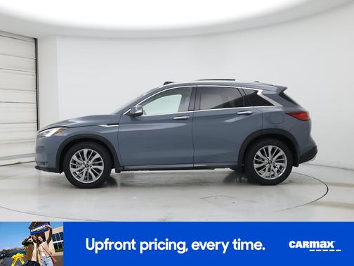 Gray 2023 INFINITI QX50 Luxe