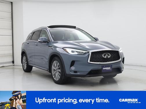 Gray 2023 INFINITI QX50 Luxe