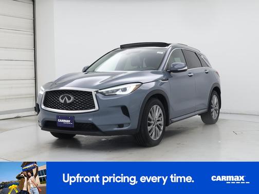 Gray 2023 INFINITI QX50 Luxe