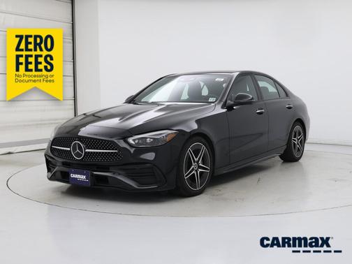 Black 2022 Mercedes-Benz C-Class