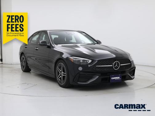 Black 2022 Mercedes-Benz C-Class