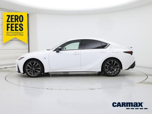 White 2025 Lexus IS 350 F-Sport