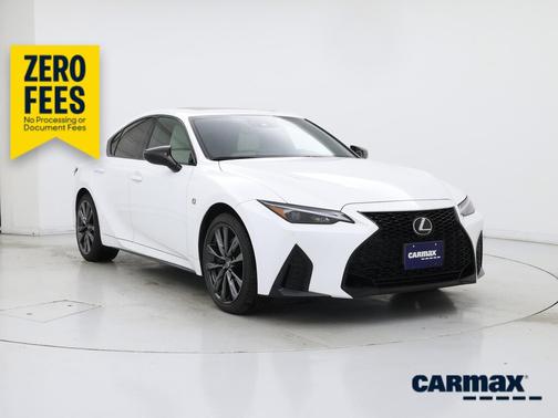 White 2025 Lexus IS 350 F-Sport