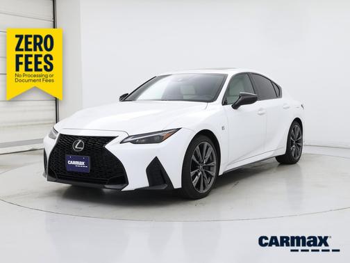 White 2025 Lexus IS 350 F-Sport