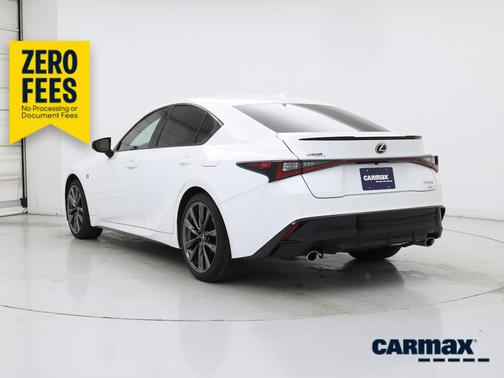 White 2025 Lexus IS 350 F-Sport