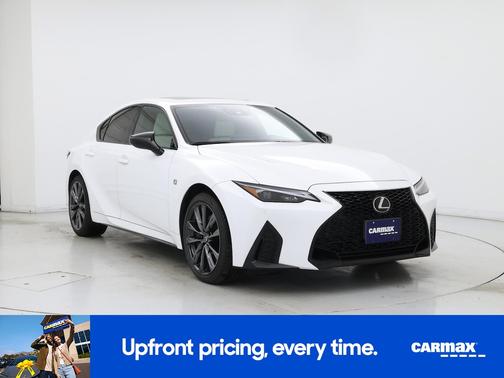 White 2025 Lexus IS 350 F-Sport