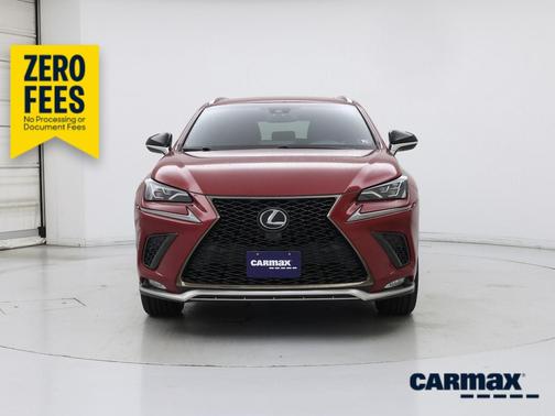 Red 2018 Lexus NX 300 F-Sport