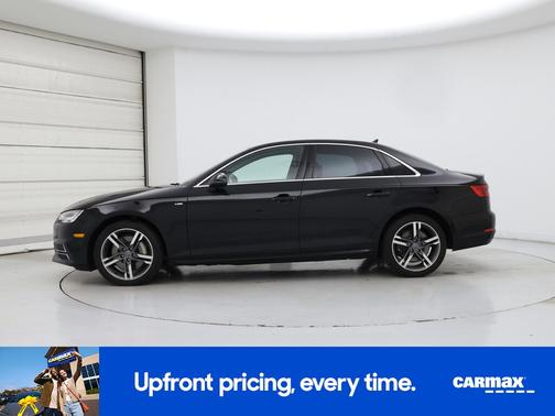 Black 2017 Audi A4 Premium Plus