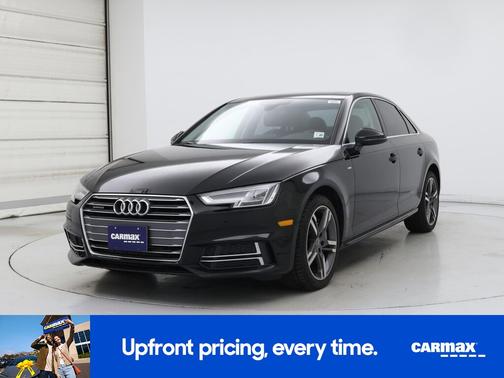 Black 2017 Audi A4 Premium Plus
