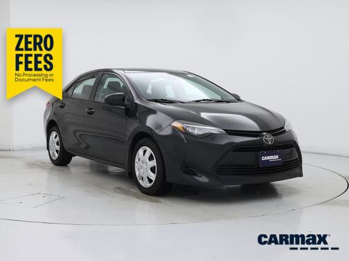 Black 2018 Toyota Corolla LE