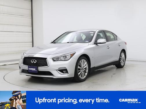 Silver 2019 INFINITI Q50 Luxe