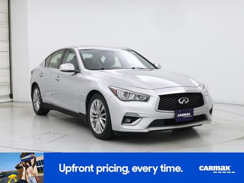 Silver 2019 INFINITI Q50 Luxe