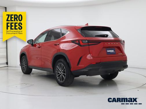 Red 2022 Lexus NX 250