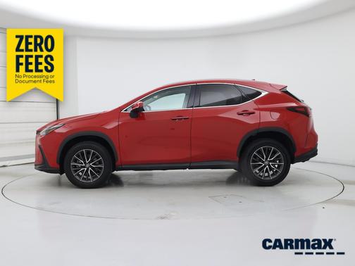Red 2022 Lexus NX 250