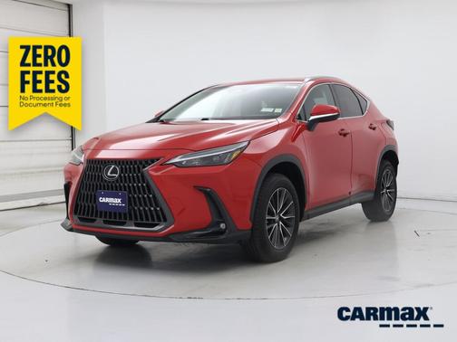 Red 2022 Lexus NX 250