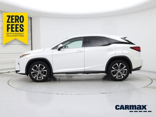 White 2019 Lexus RX 350