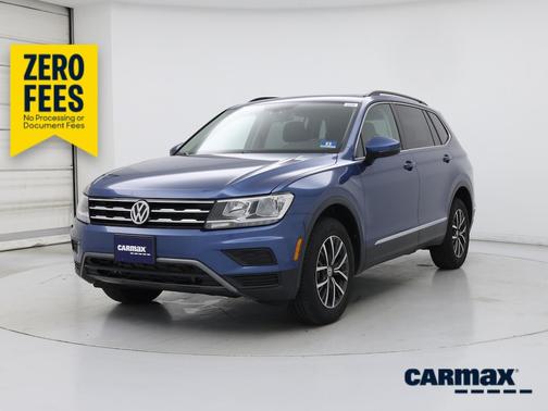Blue 2020 Volkswagen Tiguan SE