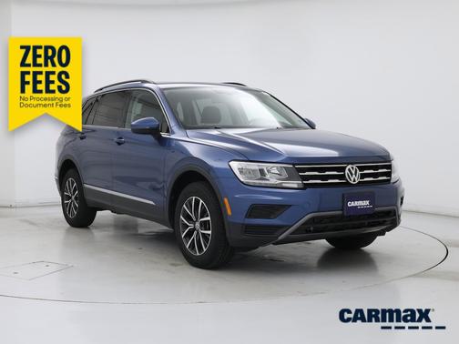 Blue 2020 Volkswagen Tiguan SE