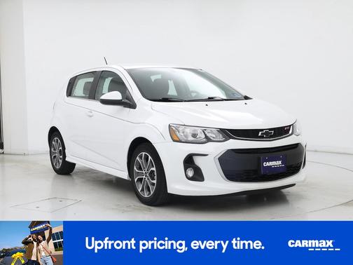 White 2018 Chevrolet Sonic LT