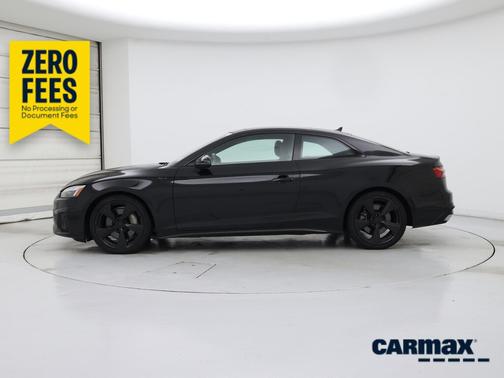 Black 2021 Audi A5 S-Line Premium Plus