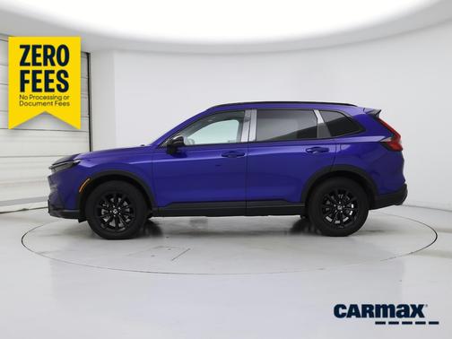 Blue 2024 Honda CR-V Hybrid Sport