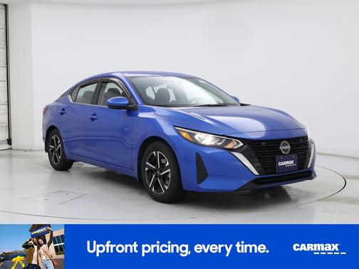Blue 2025 Nissan Sentra SV