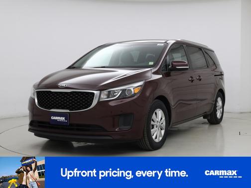 Red 2018 Kia Sedona LX