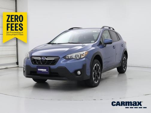Blue 2021 Subaru Crosstrek Premium