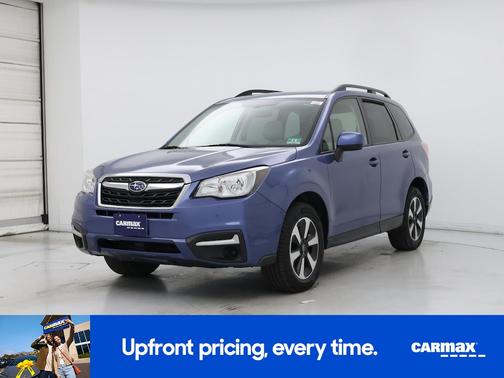 Blue 2017 Subaru Forester 2.5I Premium